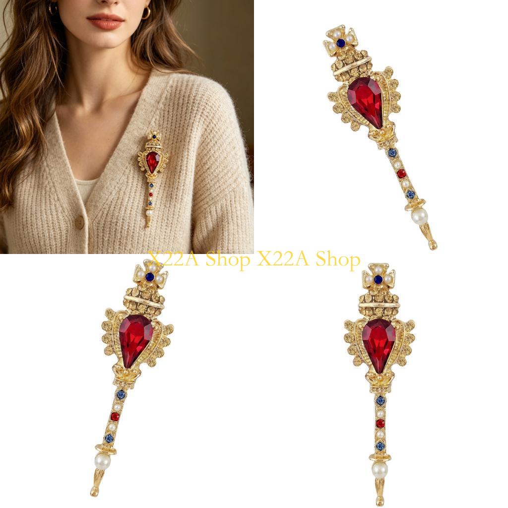 Unique Women'S Formal Wear - Broche varita mágica retro único con