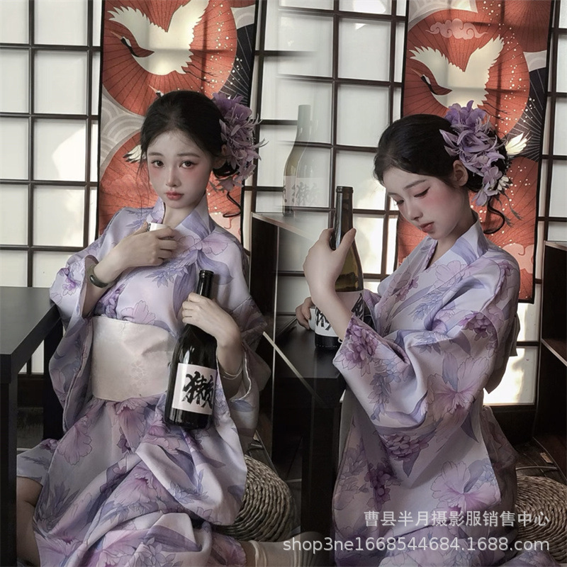 Japanese Women Formal Wear - Nuevo modelo de estudio, Kimono japonés,
