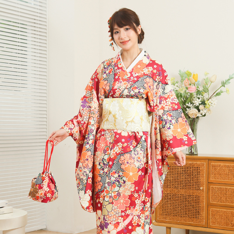 Japanese Women Formal Wear - Kimono Japonés para Mujer, Versión Mejorada,