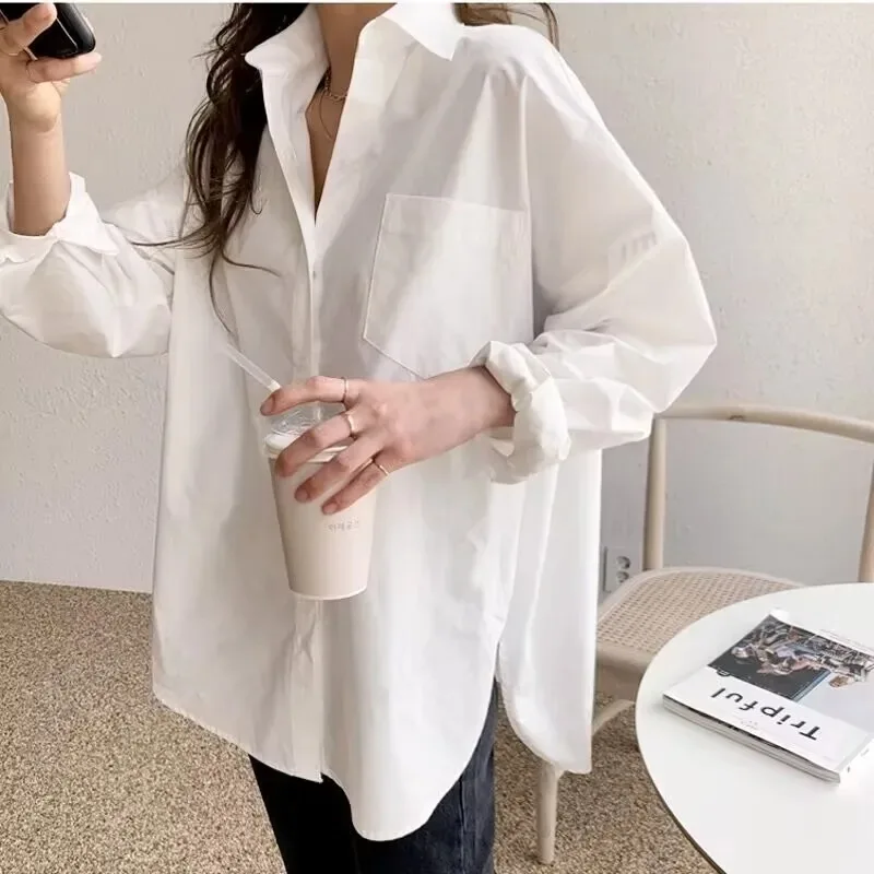 Women Formal Wear Tops - 2026 moda nueva camisa de manga