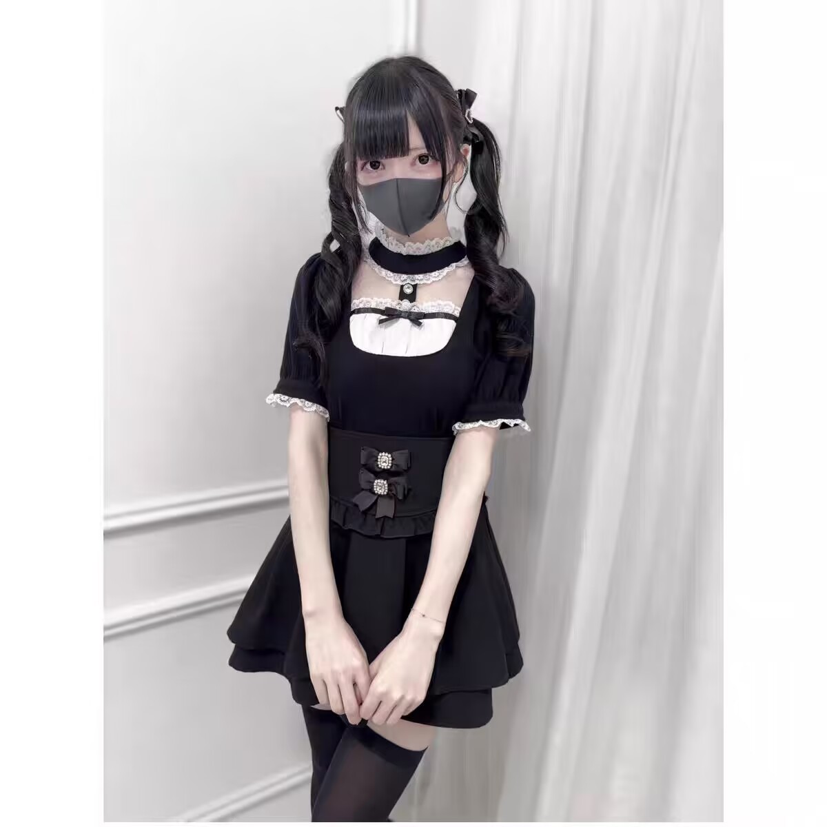 Japanese Women Formal Wear - Camisas góticas japonesas estilo Lolita para