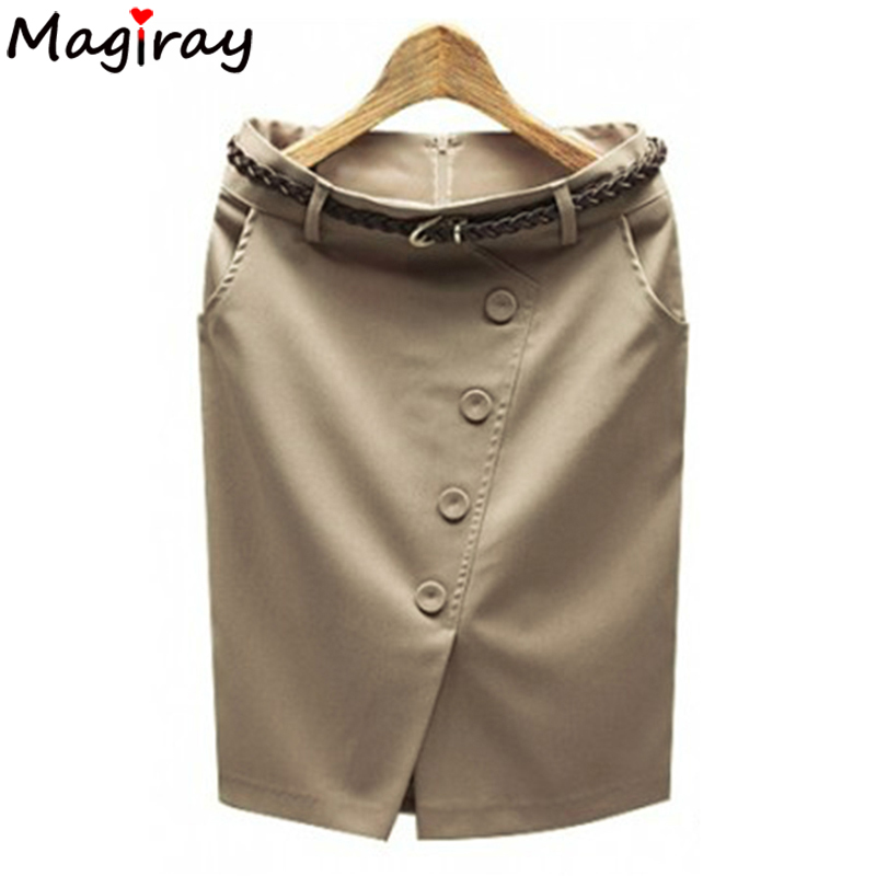 Women Formal Wear With Skirt - Traje de trabajo formal de cintura