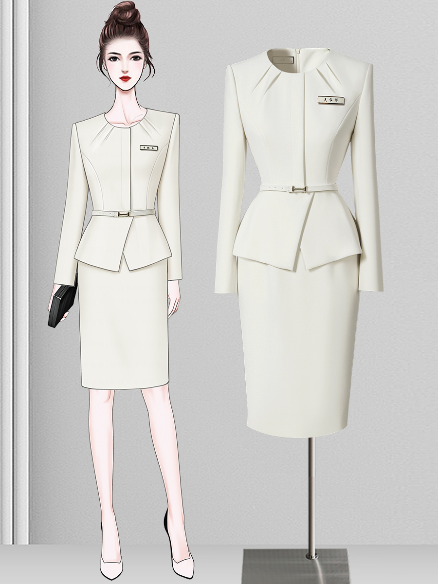 Falda Cruzada de Cintura Alta  - Wrap Dress Work reseña y precio