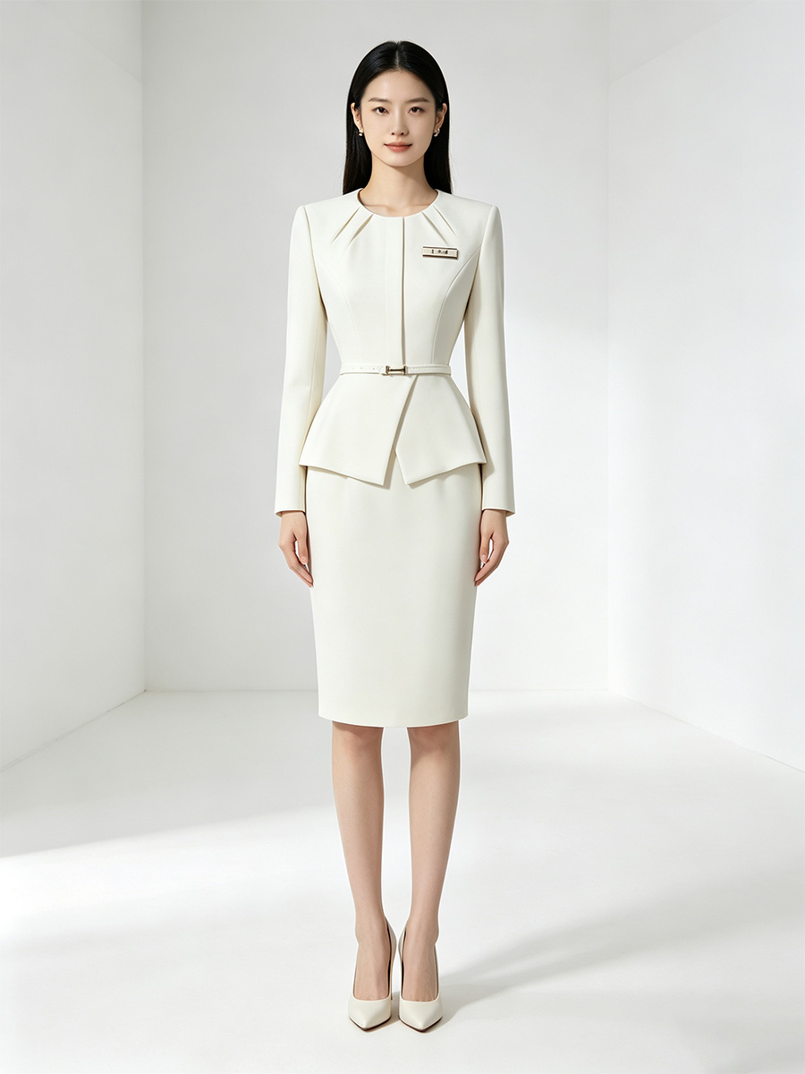 Falda Cruzada de Cintura Alta  - Wrap Dress Work reseña y precio