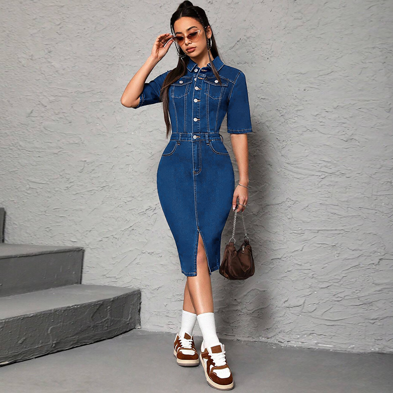 Vestido largo de mujer con cue - Wrap Dress Work reseña y precio