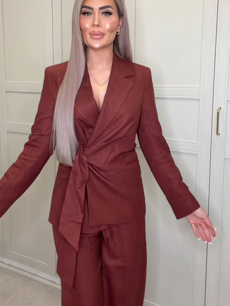 Traje de Blazer y Pantalón par - Women Formal Wear Blazers reseña y precio