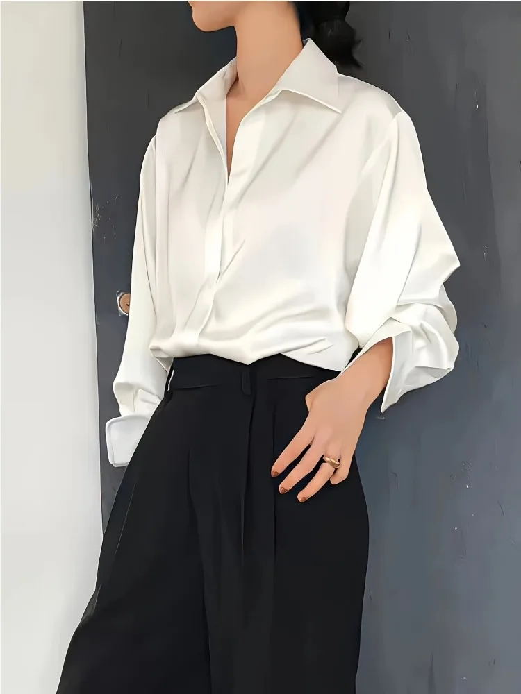 Camisa de seda informal de tal - Women Formal Wear Tops reseña y precio