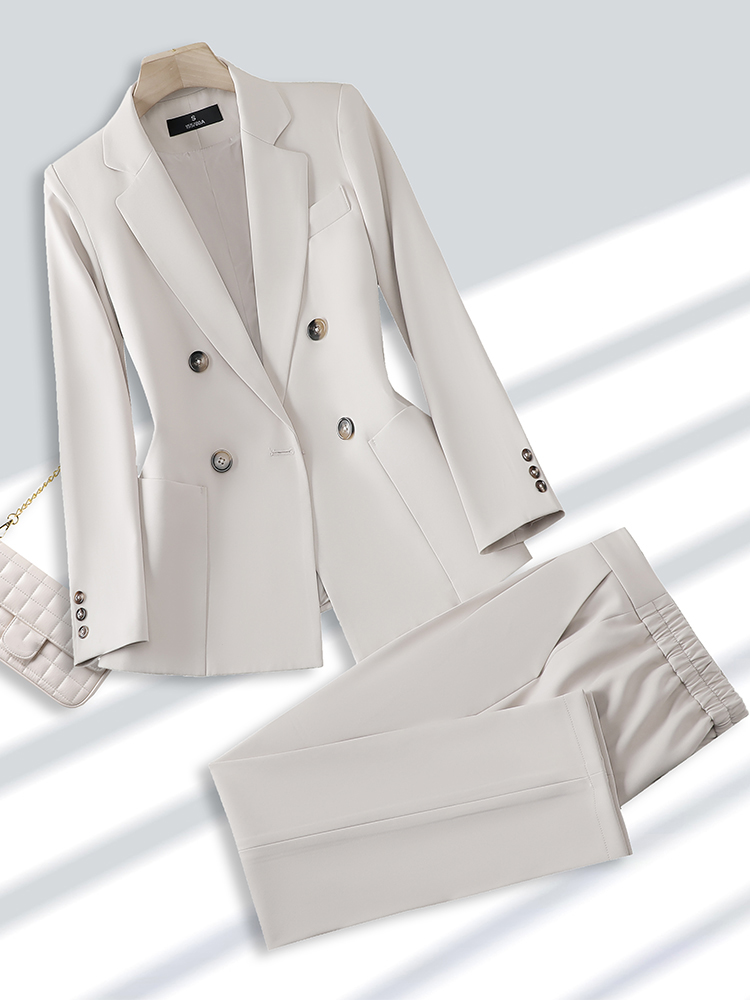 Traje Formal de 2 piezas con b - Women Formal Wear Blazers reseña y precio