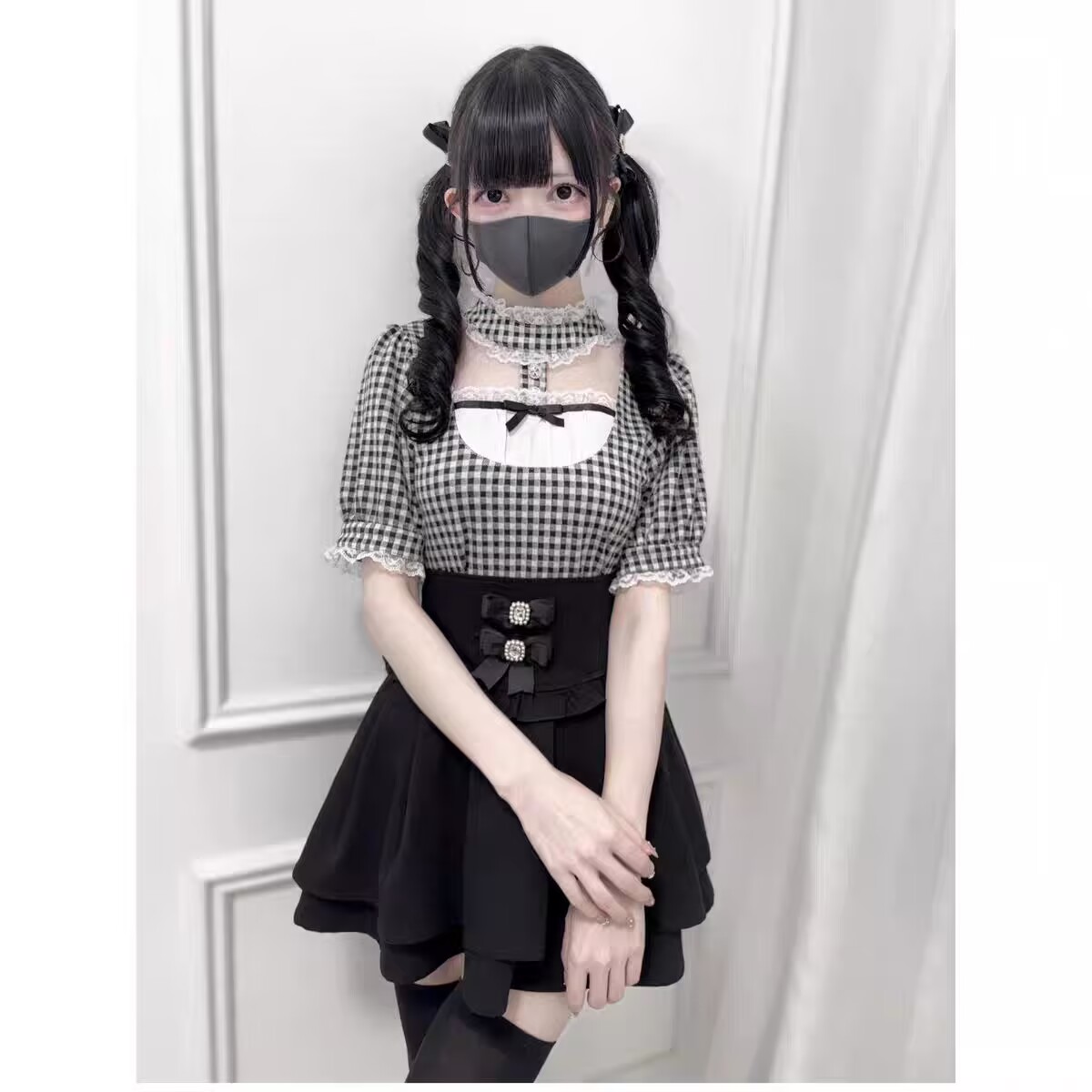 Camisas góticas japonesas esti - Japanese Women Formal Wear reseña y precio