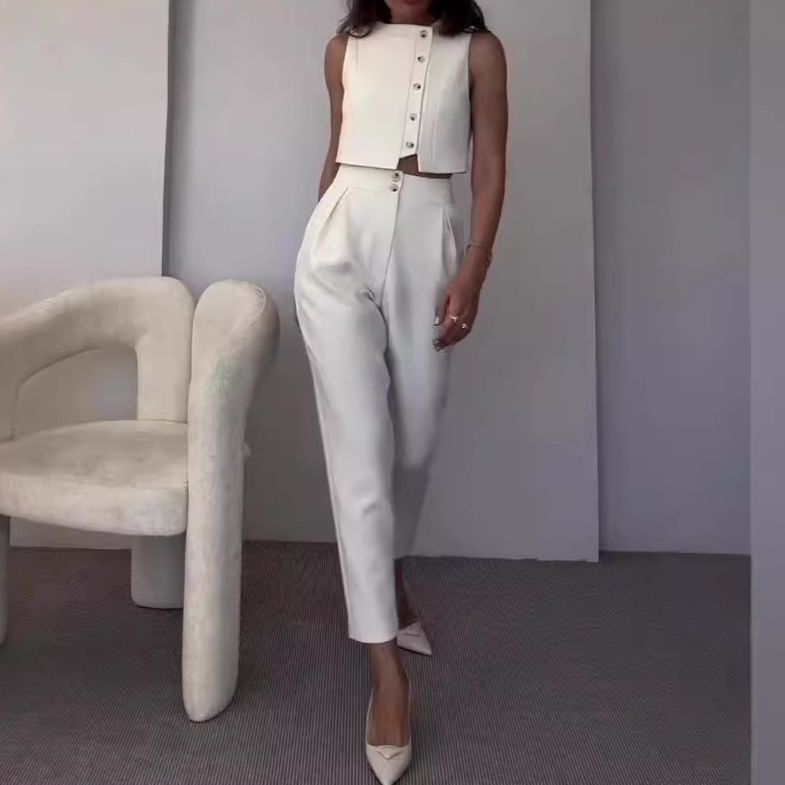 Conjuntos de dos piezas de cha - Women Formal Wear Tops reseña y precio