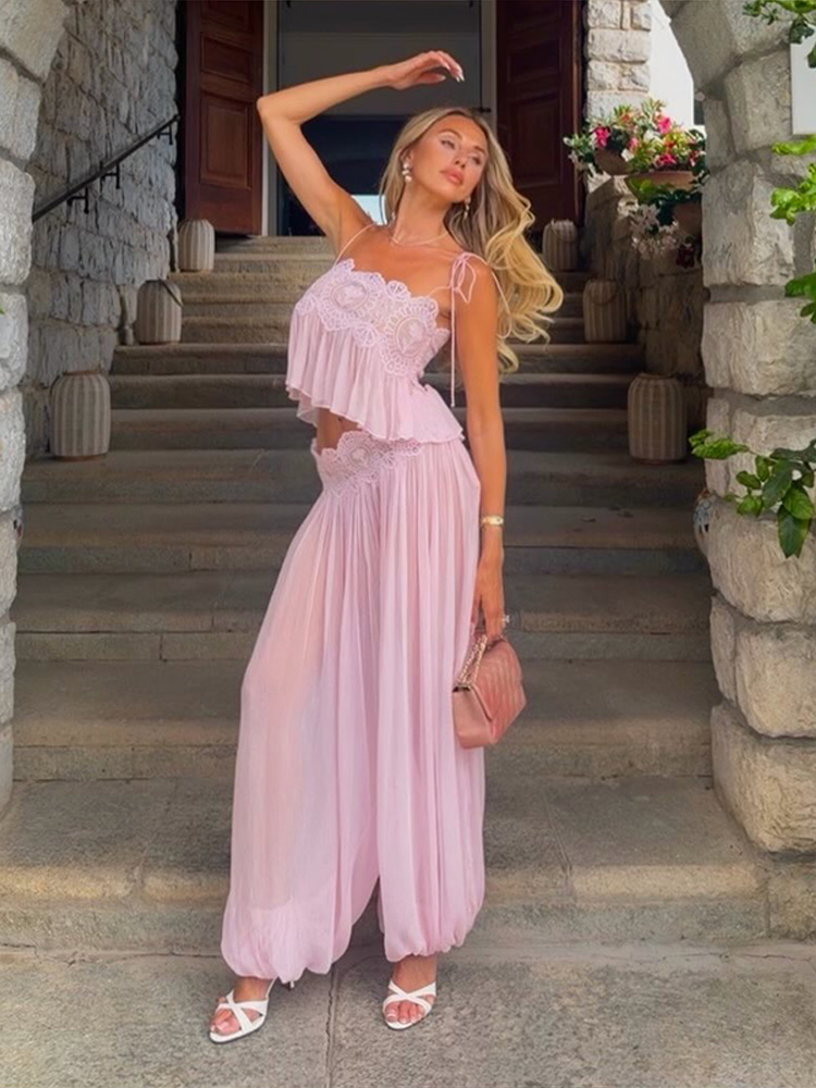 Conjunto de 2 Piezas de Verano - Women Formal Wear Tops reseña y precio