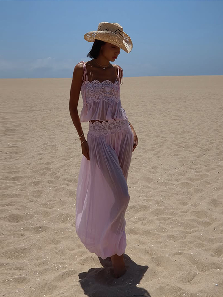 Conjunto de 2 Piezas de Verano - Women Formal Wear Tops reseña y precio