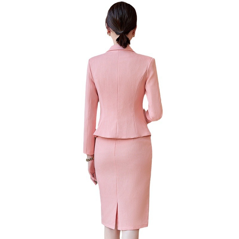 Traje de falda Formal elegante - Women Formal Wear Blazers reseña y precio