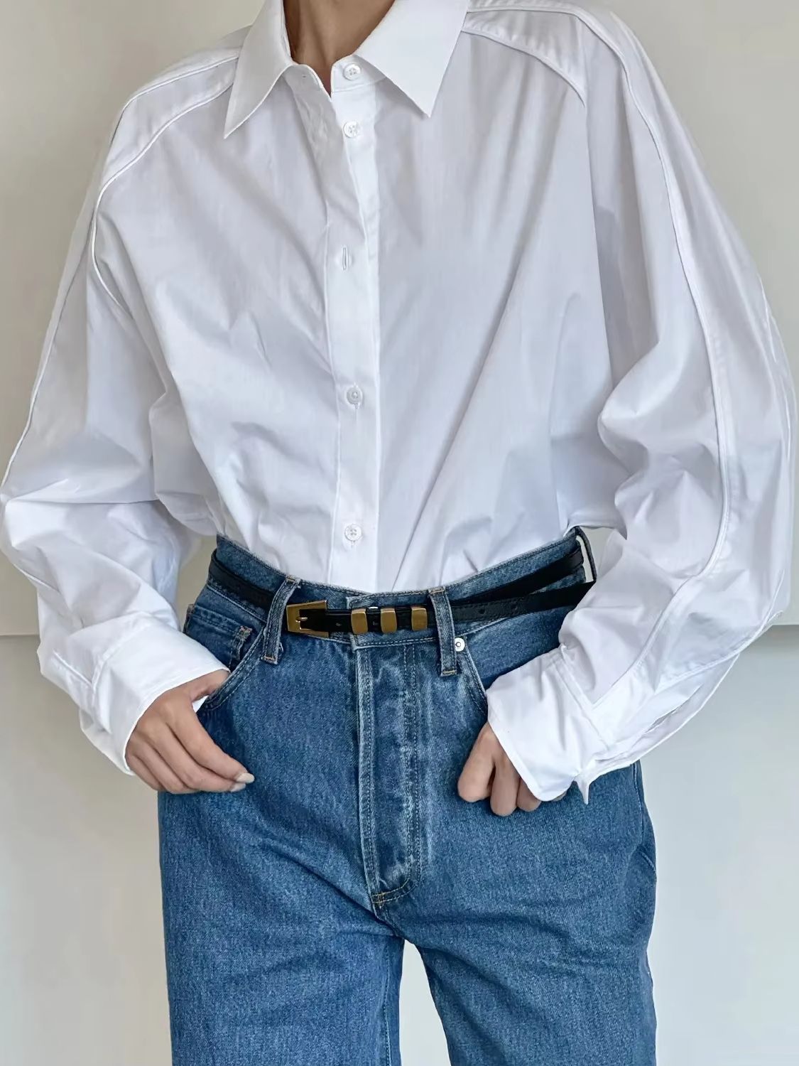 Cinturón delgado de cuero para - Women Formal Wear With Jeans reseña y precio