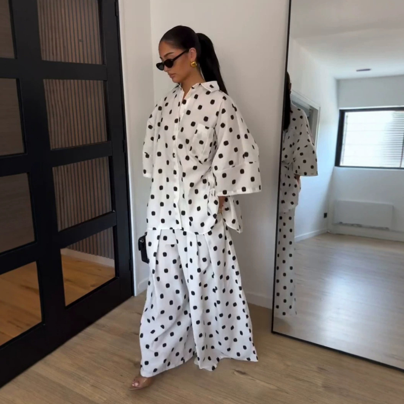 Conjunto de Camisa y Pantalone - Women Formal Wear Tops reseña y precio