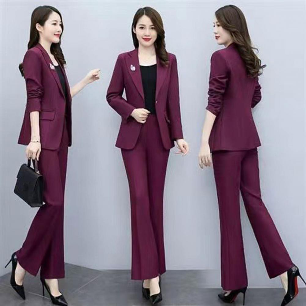 Conjunto de 2 Piezas para Muje - Women'S Formal Wear Suit reseña y precio