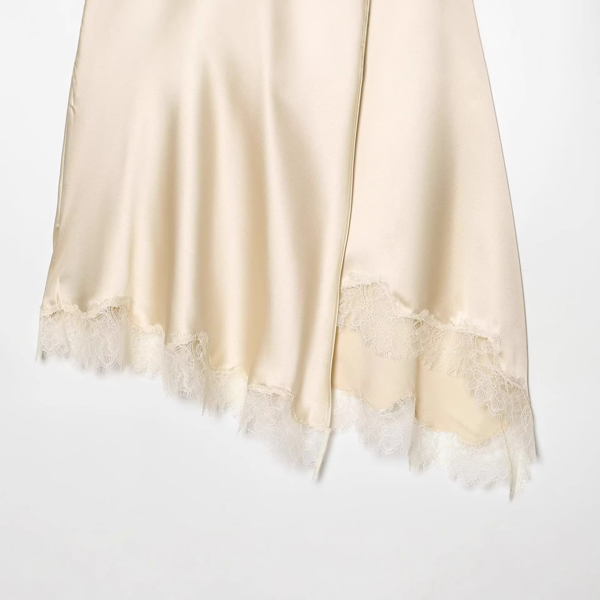 Falda Elegante de Satén con Do - Women Formal Wear With Skirt reseña y precio
