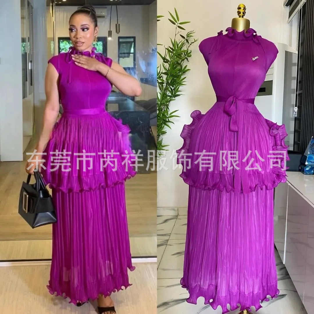 Vestido largo de mujer, estilo - Wrap Dress Work reseña y precio